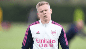 Arteta told when Zinchenko will return to the game