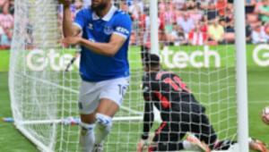 Everton scored their first point of the new season