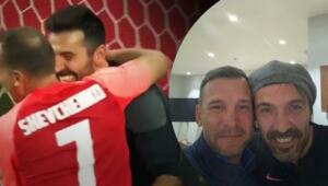 Shevchenko  scored a penalty against Buffon