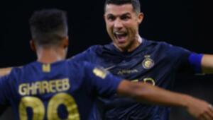 Ronaldo scored his seventh goal in six rounds of the Saudi Arabian Professional League