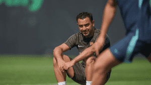 Xavi spoke about Barcelona's first match in the Champions League