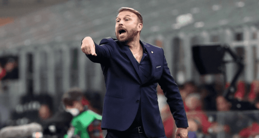 The Italian Championship saw its first coaching resignation of the season