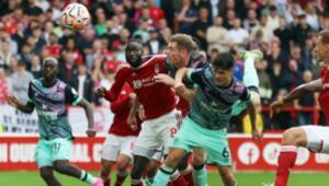 Nottingham Forest didn't lose in ten men to Brentford