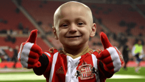 In England, fans desecrated the memory of a child who died of cancer