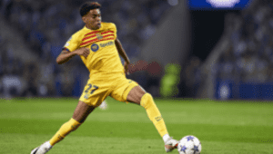 Lamin Yamal went to the toilet during the Champions League match and did not return