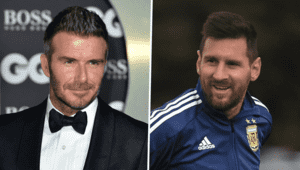Beckham explained how negotiations for Messi began