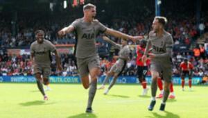 The second half was played with 10 players. Tottenham defeated Luton and moved to the top of the EPL