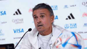 PSG coach had a row with a journalist