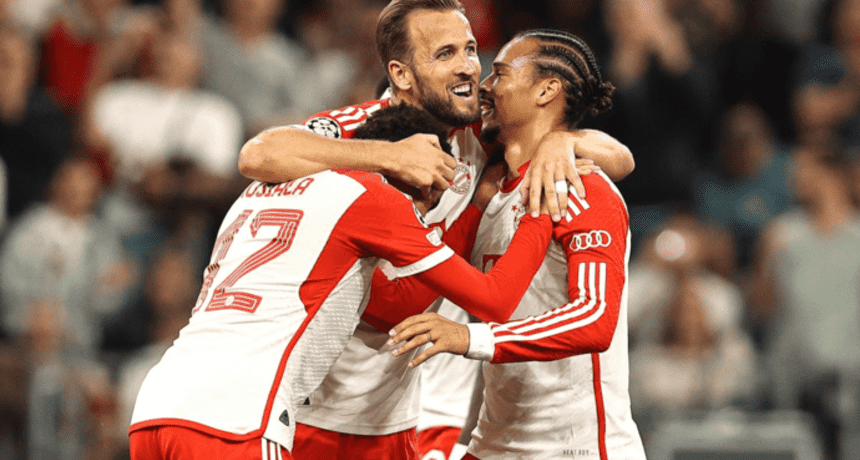 Kane has brought a private five-man team with him to Germany