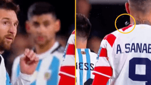 Messi speaks out about the football player who spat at him