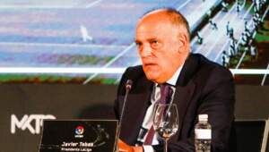 Tebas talked about how the departures of Messi and Ronaldo have affected La Liga 