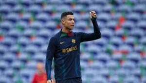 VIDEO. During the Euro qualification match, the fan stepped on Ronaldo's foot. CriRo limped