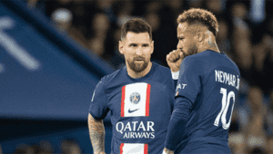 PHOTO. Messi supported Neymar, who received a terrible injury