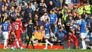 Liverpool beat Everton. Salah scored the brace