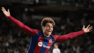 VIDEO. 17-year-old Barcelona talent sets La Liga record