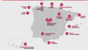 Spain has selected the stadiums that will host the 2030 World Cup