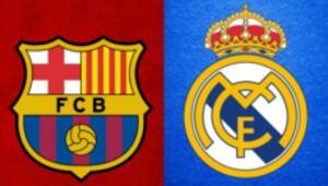 Lewandowski is on the bench. The lineups for the El Clasico