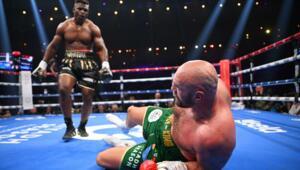 HIGHLIGHTS. Francis Ngannou fought Tyson Fury, but the Briton won on points