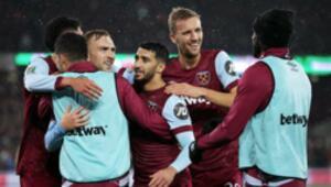 Sensational derby in London. Arsenal lost heavily to West Ham and were knocked out of the EFL Cup