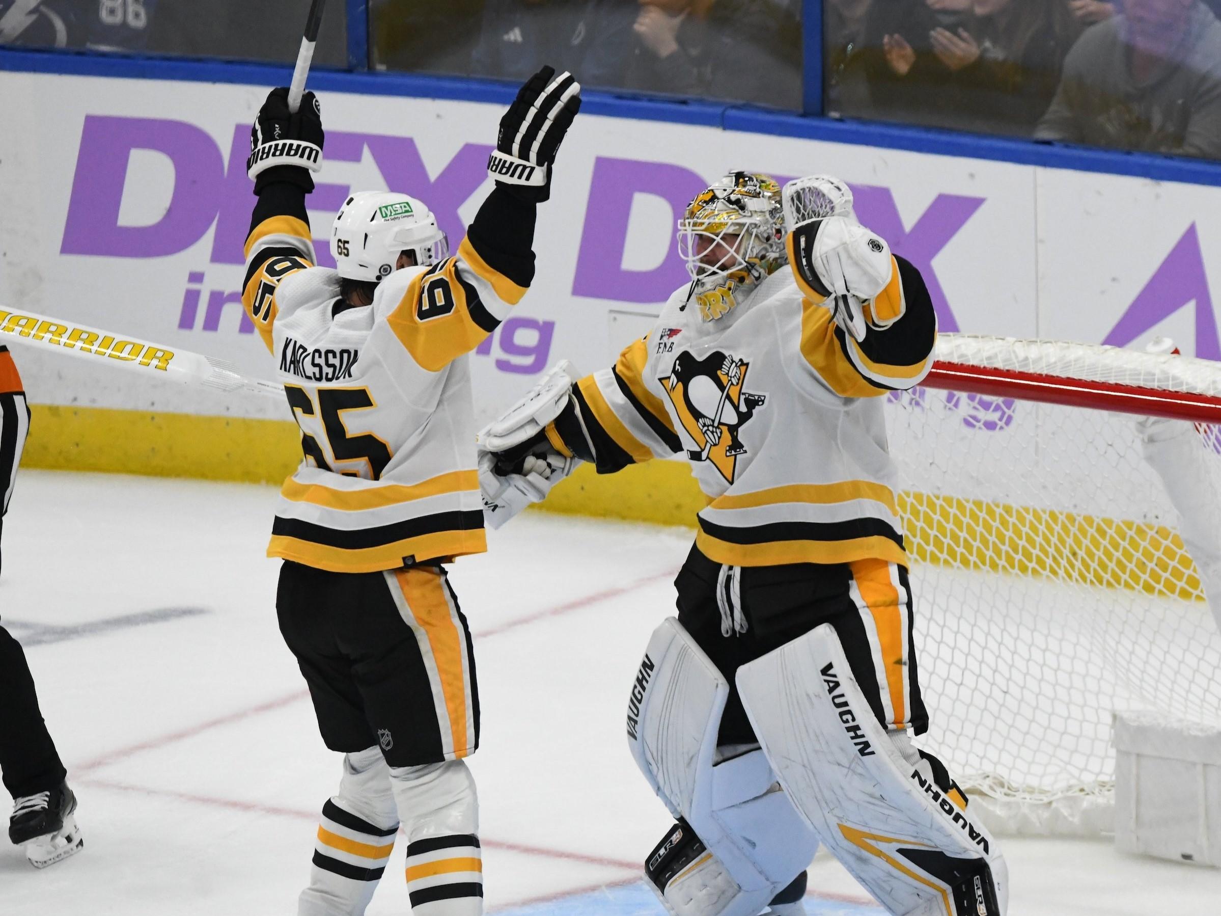 Dynamic Penguins' Goaltender Hits Big Milestone Photo Photography Dynamic Penguins' Goaltender Hits Big Milestone Photo Photography