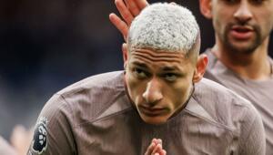 Richarlison apologized to the Goodison Park stands for scoring a brace against Everton 