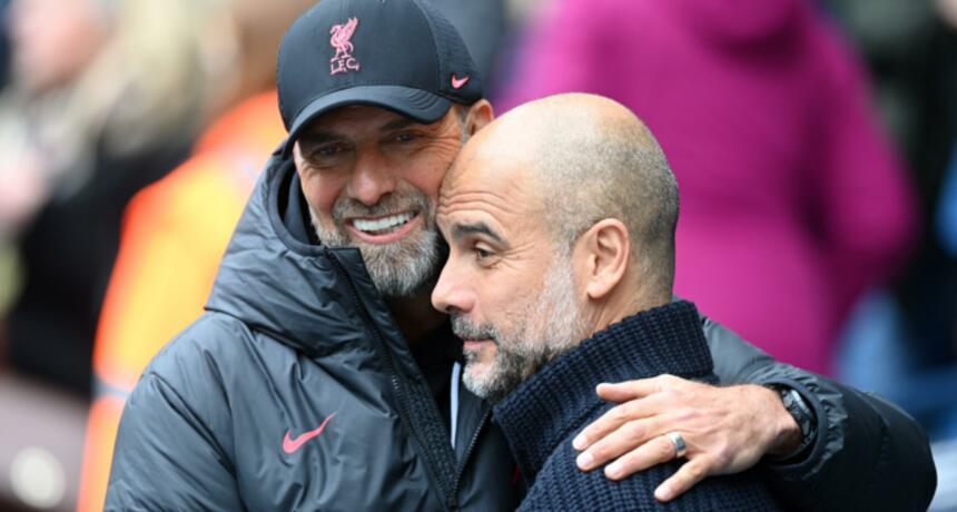 Jurgen Klopp dan Pep Guardiola