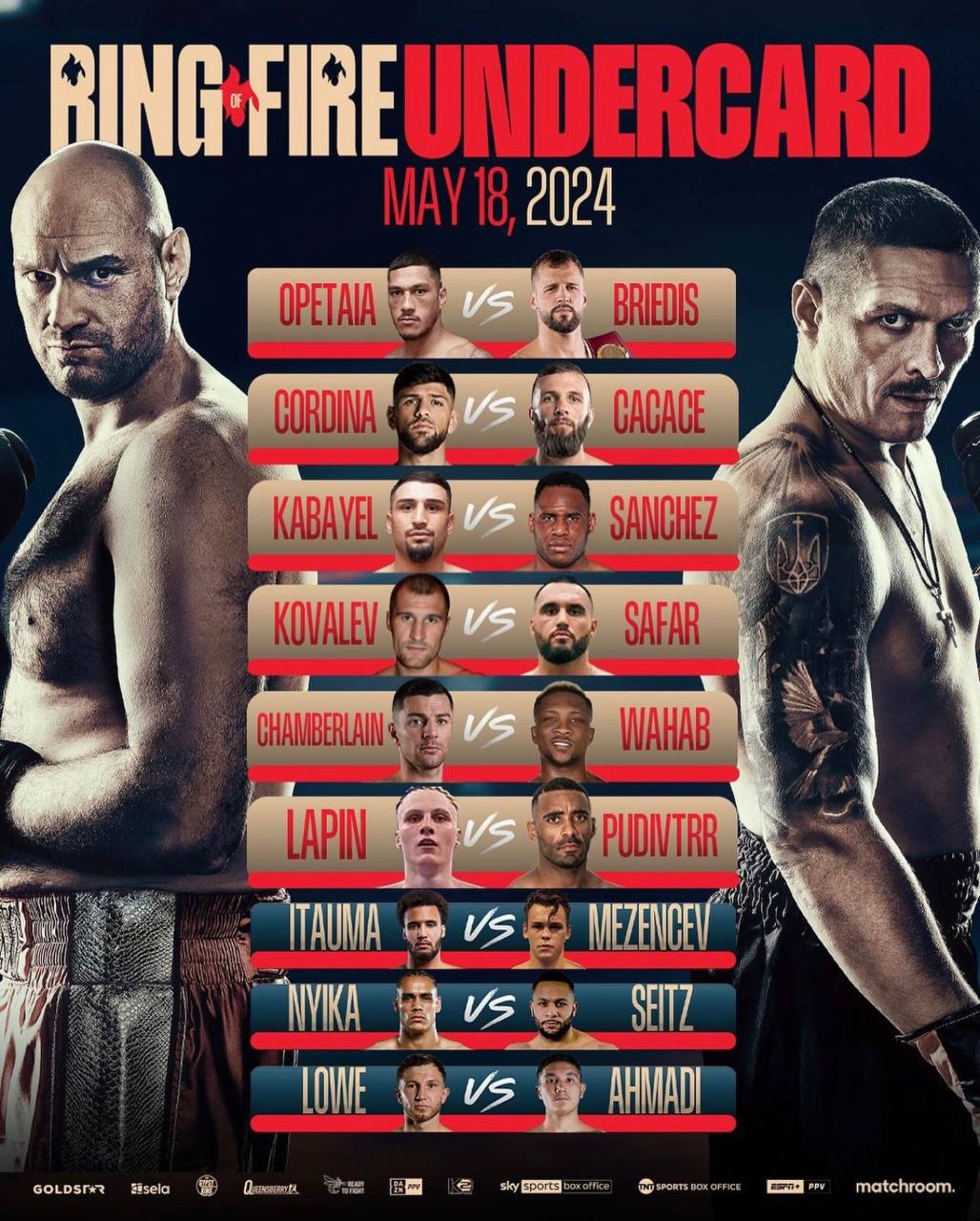full undercard