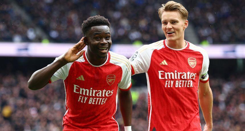 How much did Saka get? Player ratings for the match Tottenham - Arsenal - 2:3