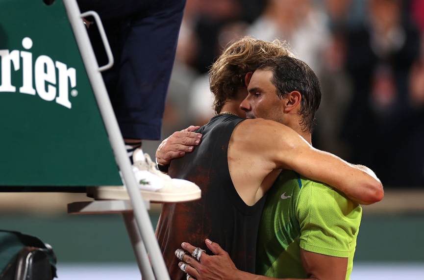 The legendary Spaniard will face the fourth-seeded German in the first