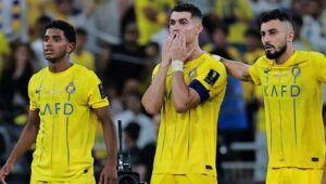 Ronaldo couldn't hold back tears after the defeat in the King's Cup of Saudi Arabia