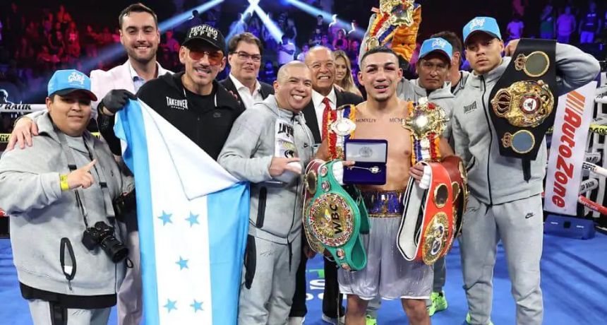 Lopez defended his championship belt. Rodriguez took the title from Estrada. Boxing evening results