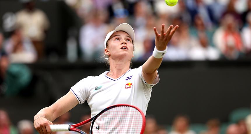 The world number four made it to the Wimbledon quarter-finals on her opponent's withdrawal