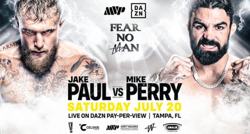 Jake Paul - Mike Perry. Full card of the boxing evening in Tampa
