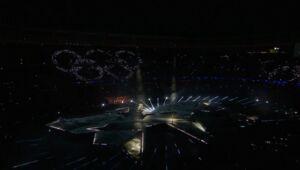 The closing ceremony of the Summer Olympics is taking place in Paris